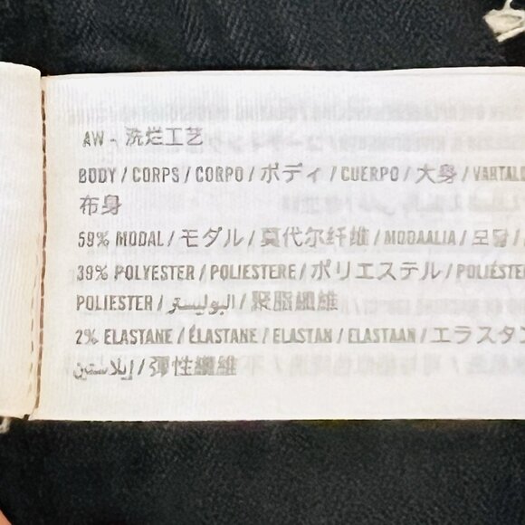 Abercrombie & Fitch Criss-Cross Super Skinny Ankle Coated Black Jeans 36/22R NWT - Picture 8 of 15